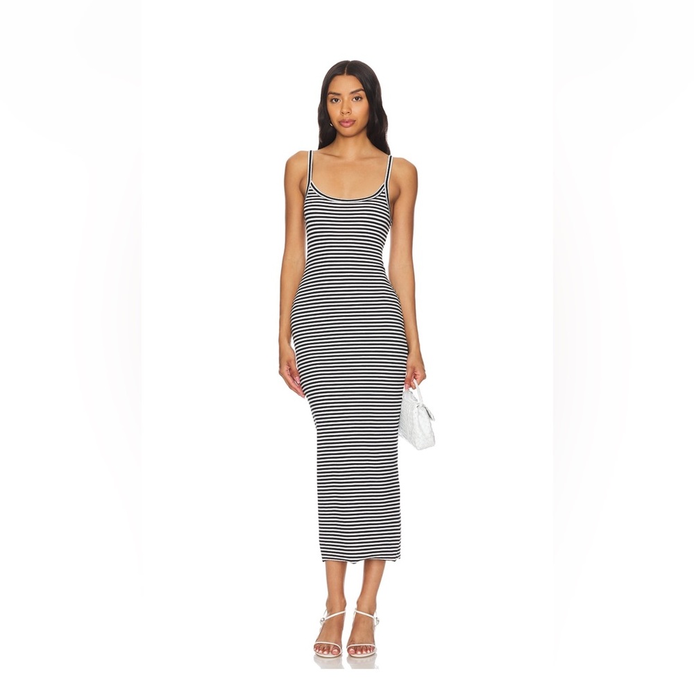 NWOT! Lover and Friends, stripped ribbed maxi dress- Medium